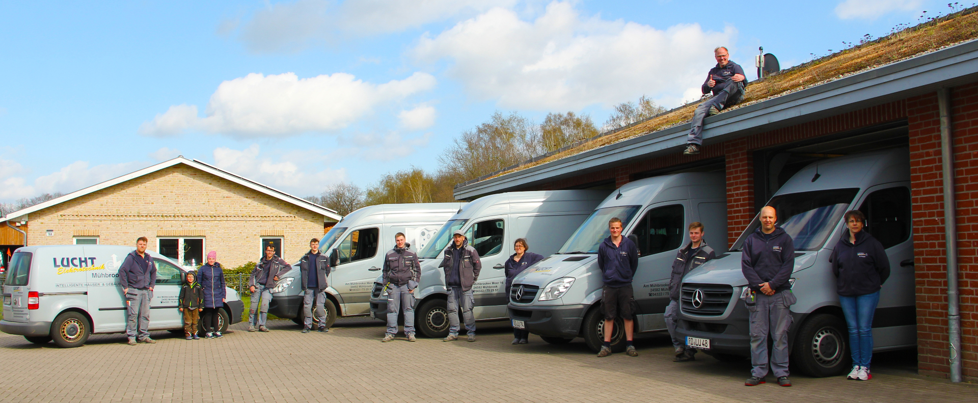 Sprinter-Flotte von Lucht Elektrotechnik
